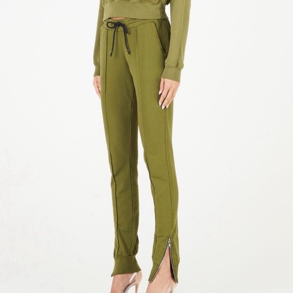 Cotton Citizen Pants - Cotton Citizen Olive Green Joggers